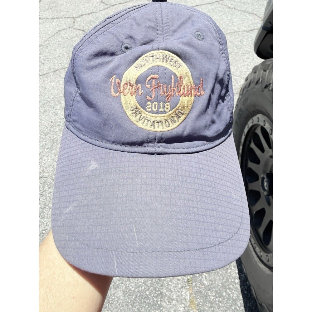 Vera Fryland Invitational Hat Cap Strap Back Gray Cap America Northwest Golf
